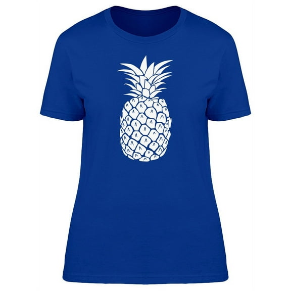 Pineapple Cool Summer Tropical Fruit Graphic Women T-Shirt, Female x-Large