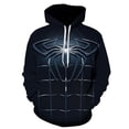 thumbnail image 4 of Sudadera con capucha para hombre Miniso con estampado 3D de Spiderman, ropa de calle para cosplay, deportes al aire libre, fitness, informal, sudadera con capucha para hombre, 4 of 4