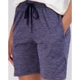 thumbnail image 3 of 4 Pack: Women's 7" Bermuda Long High Waisted Shorts With Pockets - Casual Running Workout Athletic (Available In Plus), 3 of 6