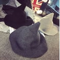 thumbnail image 2 of Sombrero de bruja con ala grande y campanario de lana con personalidad de Halloween para festivales europeos y americanos, 2 of 5