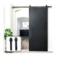 thumbnail image 1 of 6FT/6.6FT Sliding Barn Door Hanging RailTrack Kit Cabinet 183CM/200CM ,Long Lasting, 1 of 6