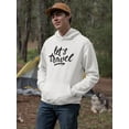 thumbnail image 2 of Let's Travel  Hoodie Men -Image by Shutterstock, Male Small, 2 of 4