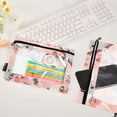 thumbnail image 4 of 2 Pack Flip Folders with Clear PVC Window Binder Pouches 3-Ring Binder Organizer for Office & Home Koala and Strawberry Pattern, 4 of 6