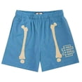 thumbnail image 2 of Pantalones cortos de fitness para hombre, Shorts masculinos de malla transpirable, a la moda, de estilo deportivo, Para playa, 2024blue chun, 2 of 5