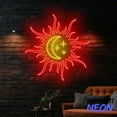 thumbnail image 4 of Handmadetneonsign Sun Moon Neon Sign, Sun and Moon Wall Art Light, Moon Son Interior Home Wall Decor 78760, 4 of 5