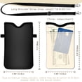 thumbnail image 2 of Phone Sleeve Pouch Case Bag with Crossbody Strap Neck Lanyard,Shockproof Universal Phone Bag, 2 of 6