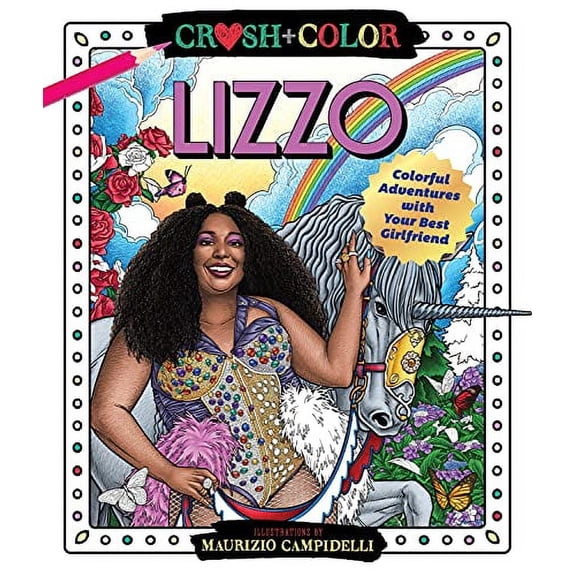 Crush Color Celebrity Coloring Book - Lizzo