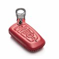 thumbnail image 1 of Para Ford Fusion F150 Explorer Mondeo Funda de cuero para mando a distancia de coche (rojo), 1 of 4