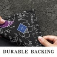 thumbnail image 6 of Math Equations Symbols Black Pattern Door Rugs,Washable Non Slip Door Mats Indoor,Decorative Door Mats,Entry Mat Indoor for Entrance,Bedroom,Kitchen,Bathroom,17"x30", 6 of 6