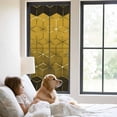 thumbnail image 2 of Window Privacy Film Yellow Geometric Stained Glass Window Film Decorative Sun Block Window Cover Modern Abstract Art Ombre Window Clings Static Adhesive Sticker for Bathroom 29.5"x78.7", 2 of 7