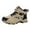 A-Khaki106, variant on Boys Winter Ankle Sneakers PU Leather Upper Winter Warm Athletic Strap Sneakers For Kids Outdoor Adventure Trekking Comfort Shoes
