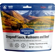 Backpacker's Pantry Stroganoff Sauce Mushrooms & Beef