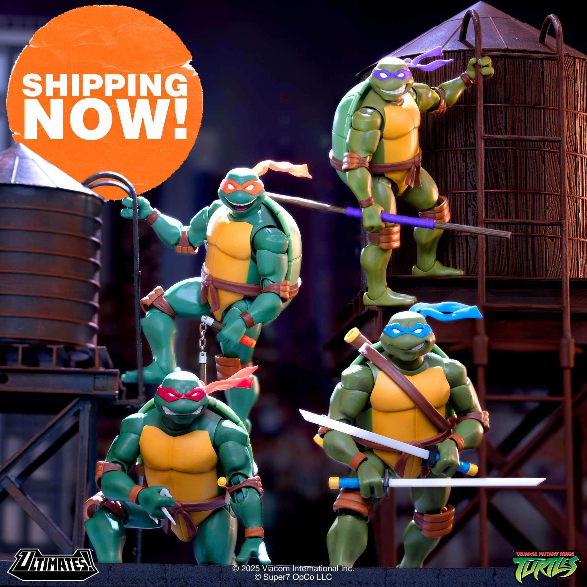 Teenage Mutant Ninja Turtles ULTIMATES! Wave 12 Leonardo 7” Figure