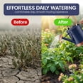 thumbnail image 5 of 1-Gallon Steel Watering Can with Removable Sprinkler Head Ideal for Indoors & Outdoors, Blue, 5 of 5