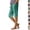 #03 Green, variant on Linen Bermuda Shorts for Women Knee Length Summer Casual Elastic Waisted Side Split Button Shorts with Pockets 2026 ,L,Purple
