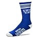 thumbnail image 3 of For Bare Feet NCAA Kentucky Wildcats 4 Stripe Deuce Crew Sock Team Color YOUTH, 3 of 3