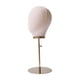 thumbnail image 5 of Soporte de exhibición de sombrero de cabeza de maniquí portátil, estable, multiusos, de 17,32 a 22,64 pulgadas de alto lino beige, 5 of 9