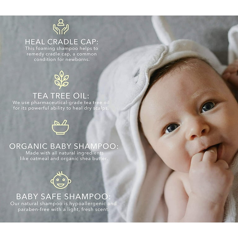 Bella B Bee Gone Cradle Cap Foaming Shampoo Walmart