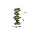 thumbnail image 3 of Fairy Garden Miniature Fairies Live Here Flowering Tree Leaves Sign Sculpture, 3 of 9