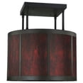 thumbnail image 2 of Meyda Tiffany 133449 Cilindro Vicksburg 8 Light 36" Wide Semi-Flush Drum Ceiling Fixture -, 2 of 5