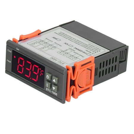 

Cooling Control Machine Digital Temperature Controller NTC Sensor Stable -50~110 Degrees Celsius Auto Switching For Monitoring 24V