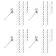 thumbnail image 1 of 100 x Single Hook Pin Shop Display Fitting Prong Hanger 100mm, 1 of 8