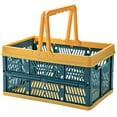thumbnail image 1 of 32 Litre Collapsible Crate Collapsible Strong Plastic Boxes Stackable Foldable, 1 of 6