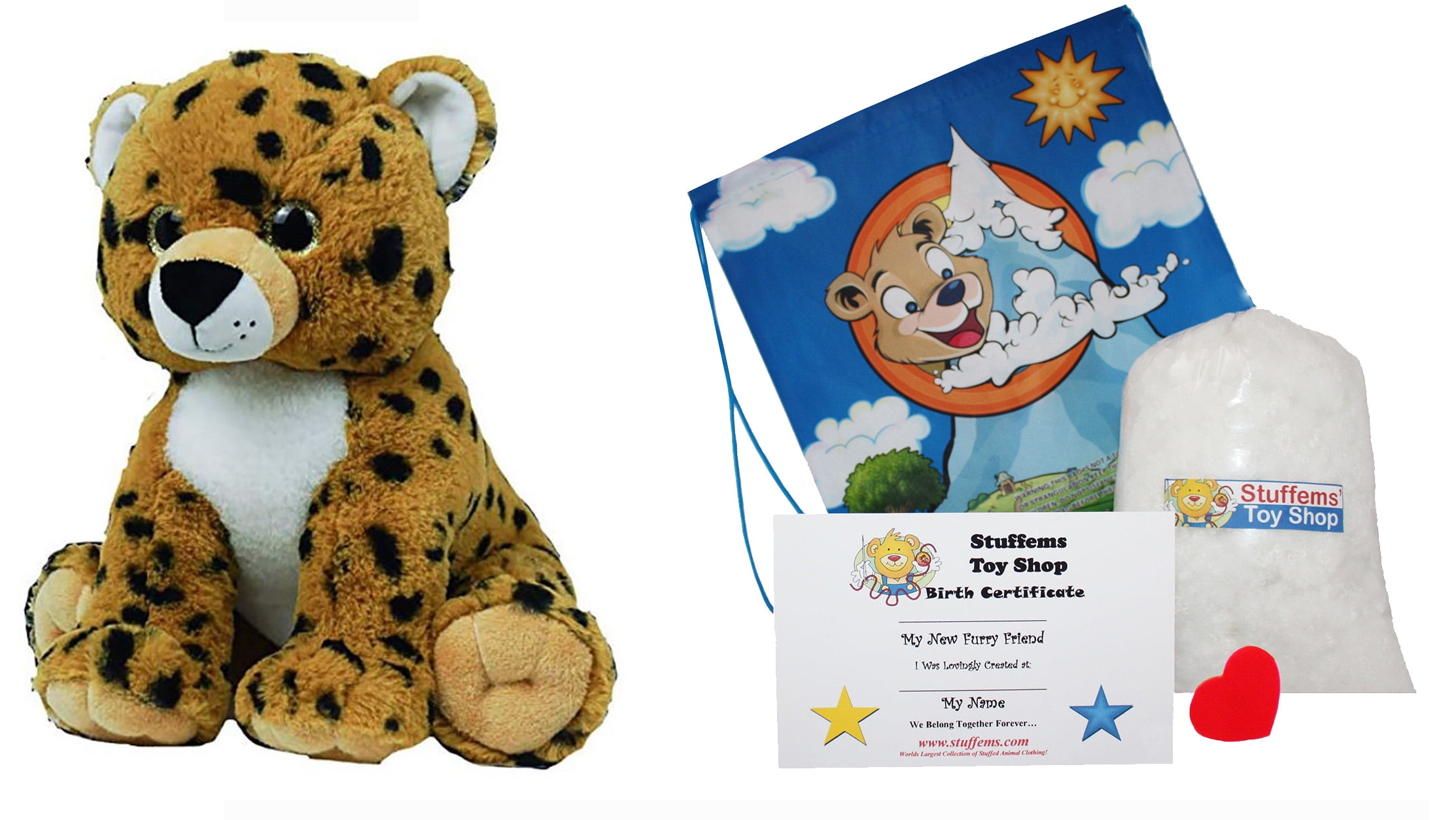 cheetah stuffed animal walmart