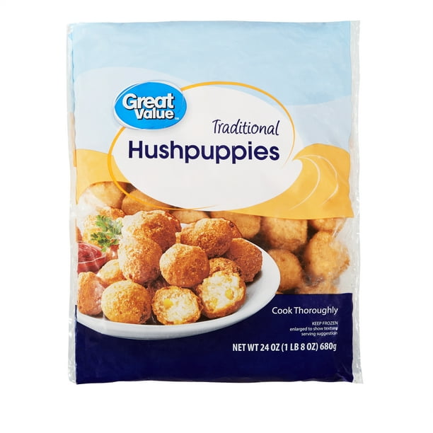 tildeling Fantasi Turist Great Value Frozen Traditional Hushpuppies, 1.5 lb - Walmart.com