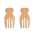 thumbnail image 3 of Maytalsory 2 Pieces Bamboo Fork Portable Mini Washable Replacement Restaurant Adult Children Fruit Forks Flatware Tableware Bamboo 1Set, 3 of 6
