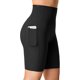 thumbnail image 1 of Pantalones cortos de ciclismo para mujer, mallas cortas opacas con bolsillos, pantalones para correr, pantalones cortos deportivos, pantalones deportivos para gimnasio, 1 of 4