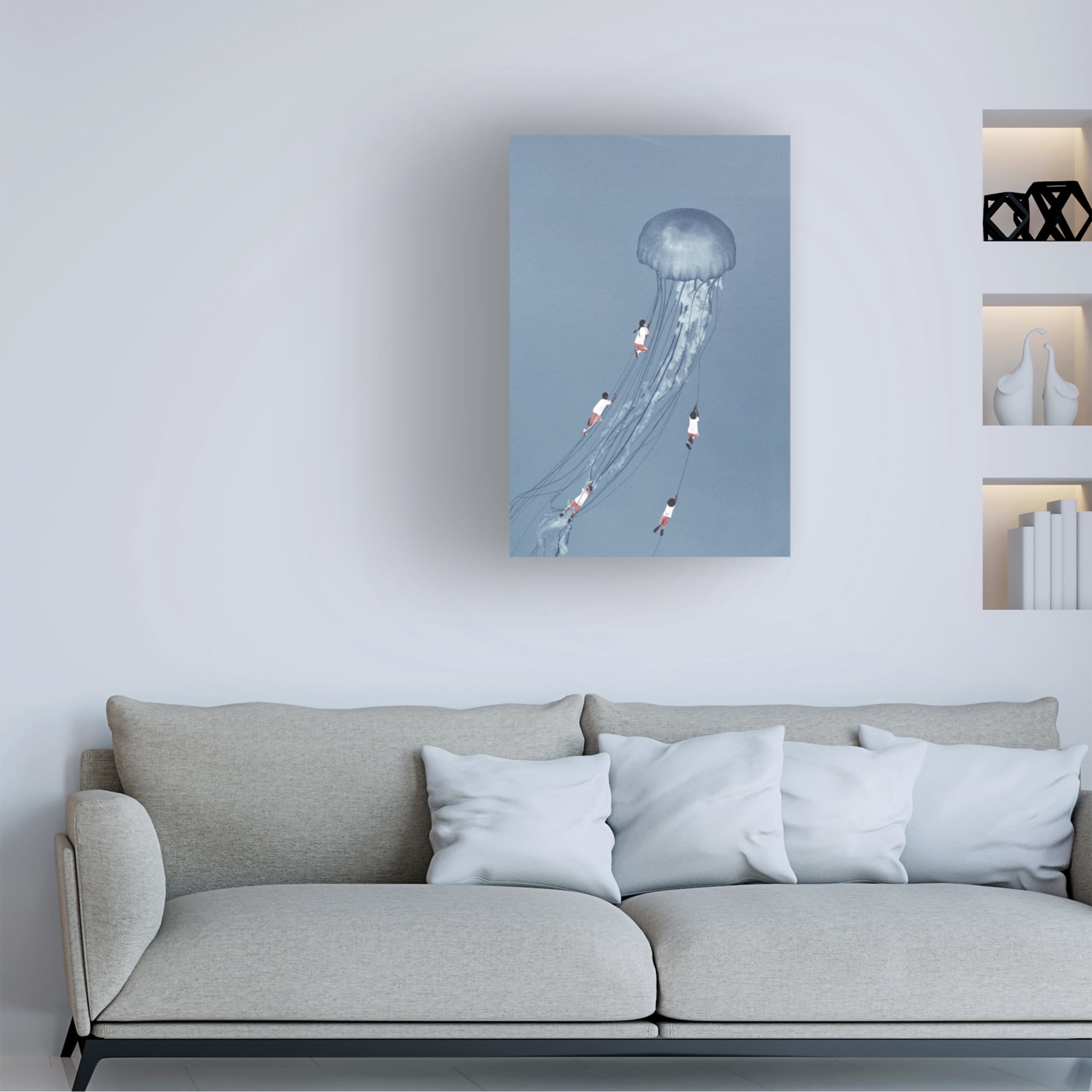 Trademark Fine Art Maarten Leon We Came Home Smiling Canvas Wall Art