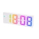 thumbnail image 2 of Reloj despertador digital con alarma LED para dormitorio, brillo, función de repetición, enchufe USB o batería (no incluida), temporizador., 2 of 7