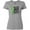Athletic Heather, variant on Inktastic Never Stop Fighting Mental Health Awareness Green Ribbon Women's T-Shirt