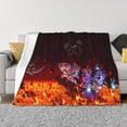 thumbnail image 4 of Lsque The Binding of Isaac Print Flannel Throw Blanket, Ultra-soft Blanket for Bed, Couch, Car, Hypoallergenic Anti-pilling blanket-80"x60", 4 of 8