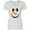AA-White, variant on Inktastic Cute Smiling Snowman Face with Carrot Nose Women's V-Neck T-Shirt
