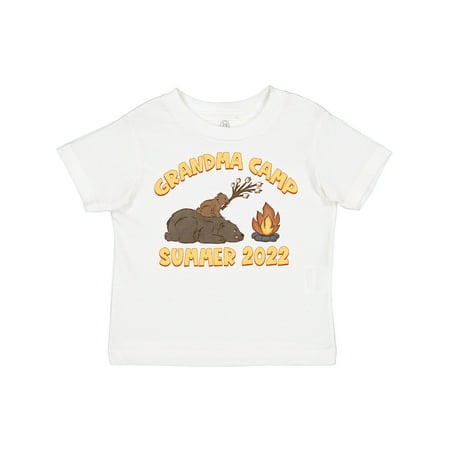 

Inktastic Grandma Camp Summer 2022 Gift Toddler Boy or Toddler Girl T-Shirt