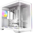 thumbnail image 3 of Antec C5 Curve ARGB, 4 x 120mm ARGB PWM Fans Included, Up to 10 Fans Simultaneously, Type-C 3.2 Gen 2 Port, Curved Tempered Glass Front & Side Panels, 360mm Radiator Support, Mid-Tower ATX PC Case, 3 of 11