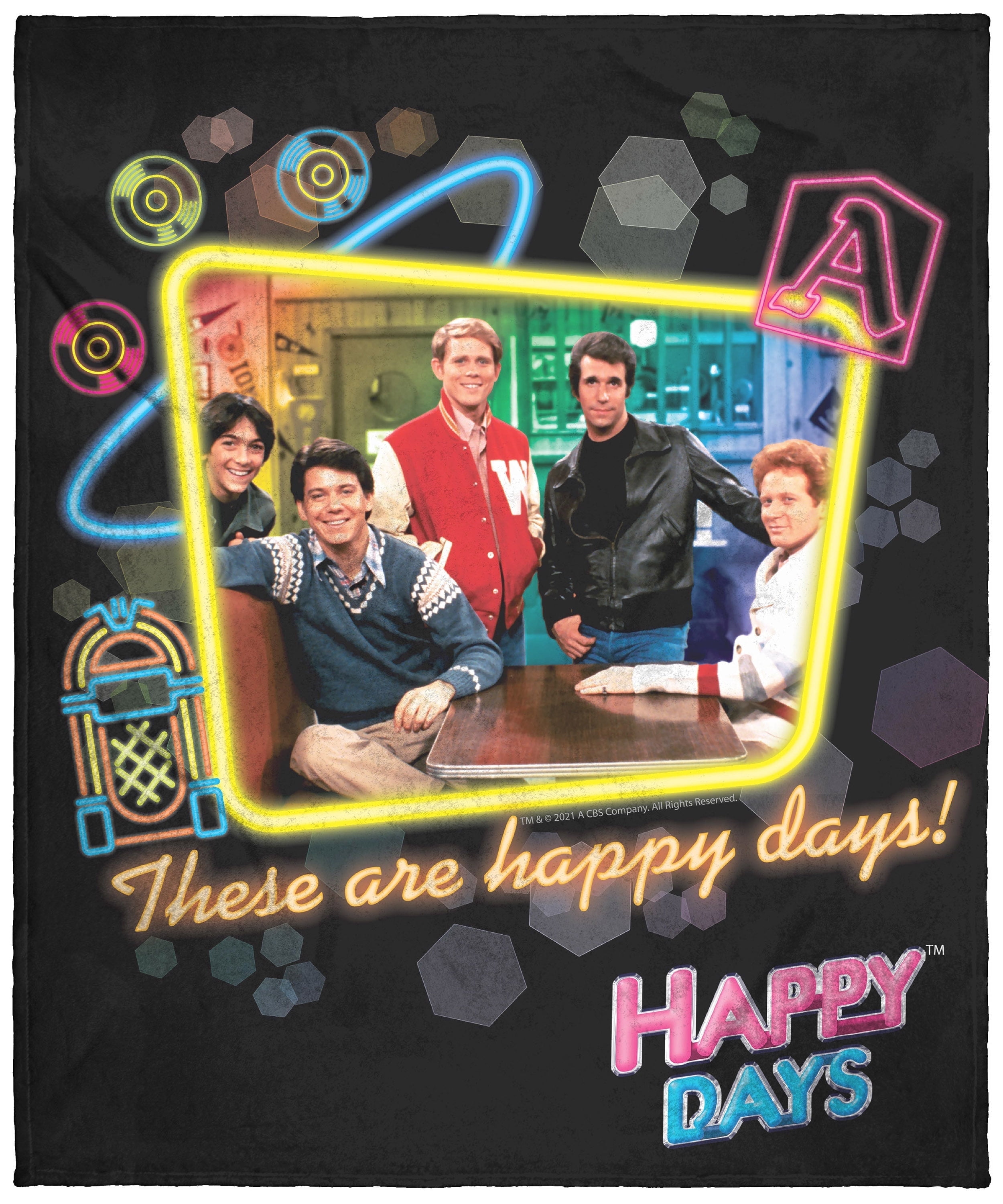 Cheers Classic Sitcom Intro Painting Plush Fleece Throw Blanket 