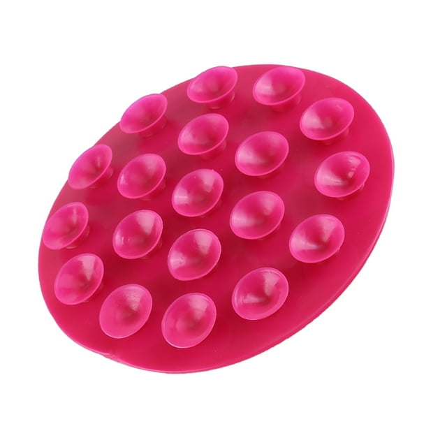 Mantel Individual Con Ventosa Mágica, Ventosas Fuertes, Alfombrilla Antideslizante Para Cuenco, Almacenamiento Compacto Hecho De TPR, 10,5 Cm De Diámetro Para Bebés Y Niños