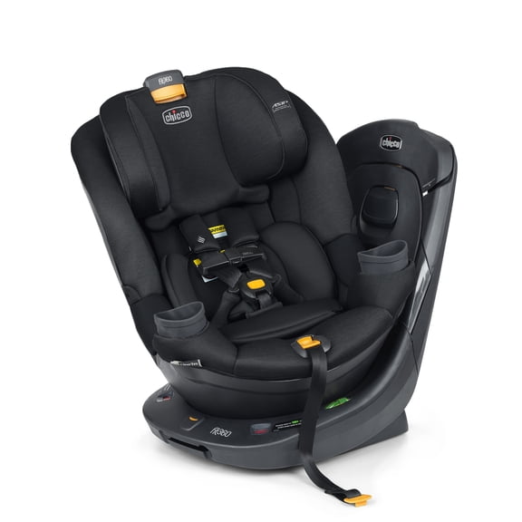 Chicco Fit360® ClearTex® Rotating Convertible Car Seat for Infants and Toddlers - Obsidian (Black), New