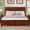 Brown, variant on Mintazer Farmhouse Queen Size Platform Bed with Under-Bed Storage, Platform Bed Frame with Headboard & Footboard for Bedroom, Walnut