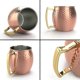 thumbnail image 1 of Moscow Mule Copper Mug - Stainless Steel Barrel Style Drinking Cup - Ideal For Mulled Wine, Beer And More, 1 of 1