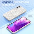thumbnail image 3 of Decase for iPhone 16 Mag-Safe Case, Shockproof, Drop-Proof, Ultra Slim PC+Soft TPU Back Cover, Thin Matte Protective Case, 3X Military Standard Tested, Magnetic Protective Phone Case,White, 3 of 7