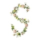 thumbnail image 4 of Guirnalda de flores artificiales de seda, rosas, para decoración de bodas y jardines, plantas colgantes rota, 4 of 9