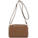 thumbnail image 1 of Bandolera FashionPuzzle pequeña con triple cremallera (piedra), 1 of 6