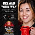 thumbnail image 4 of Fire Department Coffee Skull-Crushing Espresso Dark Roast Premium K-Cup Coffee Pods, 12 Pack, 4 of 12