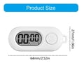 thumbnail image 3 of Digital Timer Keychain Attachment Clear Display Easy Reading Low Light Conditions Night Outdoor Camping Precise Timing, 3 of 9