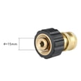 thumbnail image 4 of Acoplador de conexión rápida hembra de latón de 22mm MalexG1/4'', lavadora a presión de limpieza de coche D: M22 (15) Sharpla Lavadora a presión Twist Connect, 4 of 8