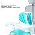 thumbnail image 3 of Soporte Para Respaldo De Silla, Soporte Lumbar, Espuma Viscoelástica, Corrector De Postura De Fuerza Uniforme Para El Hogar, 3 of 7